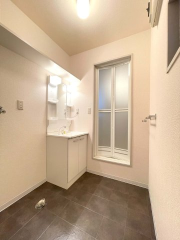 ロアンヌ A棟の洗面所