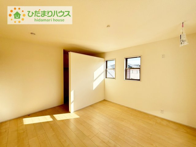 いわき市平下平窪1期　新築戸建　3号棟の寝室|天井の高い主寝室。ゆっくりと過ごせる大人のくつろぎ空間！