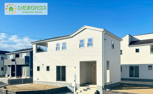 いわき市平下平窪1期　新築戸建　3号棟の外観|スタイリッシュな外観です(^^)/