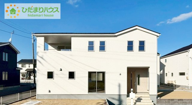 いわき市平下平窪1期　新築戸建　3号棟の外観|今から見たいも大歓迎！お気軽にお問い合わせください☆彡
