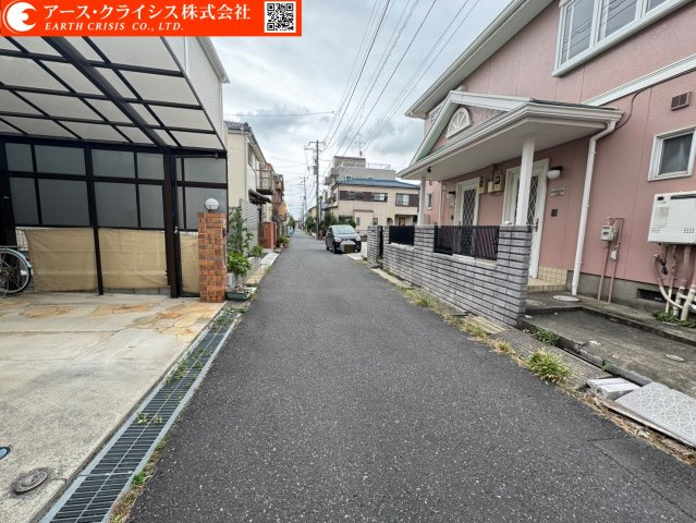【前面道路含む現地写真】 | 流山市鰭ヶ崎 | のんびりした毎日を送りたい方にもおすすめ♪好きなスタイルで自由のに建築できるのも嬉しいポイント！