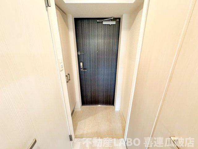 エスリード大阪平野プライムの玄関