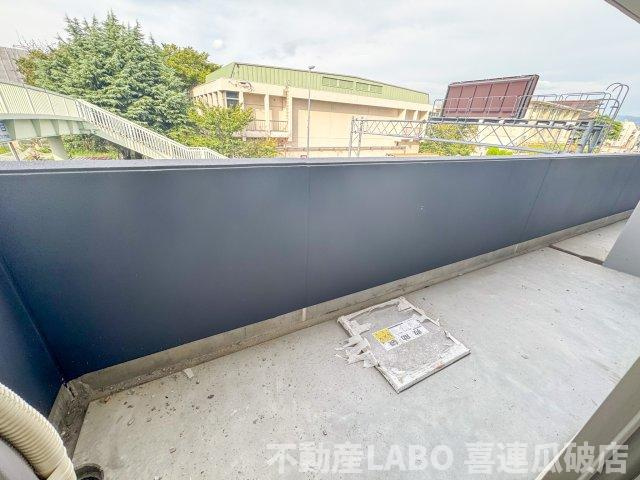 エスリード大阪平野プライムのバルコニー