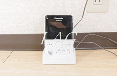 【セキュリティ】 | メゾン・ド・ノア・ロゼ錦町 | モニター付きインターフォンです。