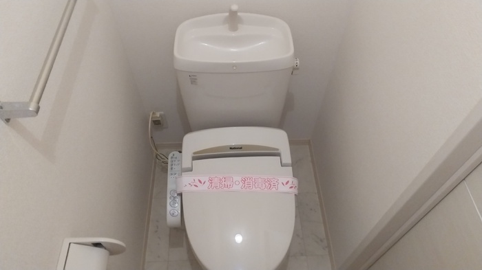 ハーズリッチ北高見のトイレ|温水洗浄便座暖房
