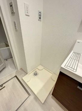 【設備】 | マンションエル荻窪 | 室内洗濯機置き場。