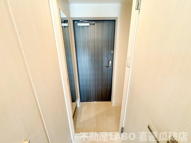 エスリード大阪平野プライムの玄関