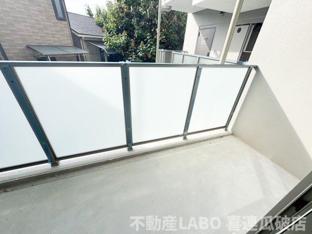 エスリード大阪平野プライムのバルコニー