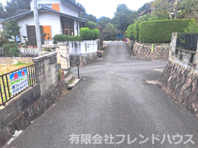【周辺】 | 亀山8丁目土地 | 前面道路