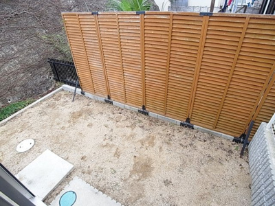 【庭】 | M’SGARDEN鈴蘭台 | かわいいお庭　日当たり良好です