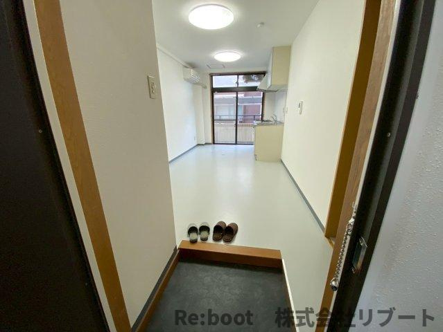 ステイエム津田沼南の玄関