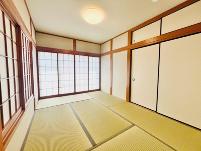 【和室】 | 厚木市上荻野戸建⑤ | 和室があれば、来客や子供用のスペースとして活躍します