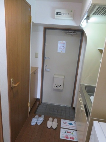アベニューリップル長田Ⅱの玄関