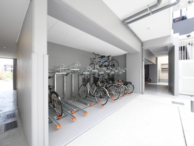 【その他共用部分】 | S-RESIDENCE東三国amante | 駐輪場です