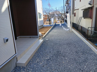 【駐車場】 | 鴻巣市筑波第５　 | ６号棟現地駐車場（2026年02月02日）撮影