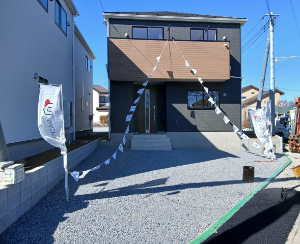 鴻巣市筑波第５　の外観|４号棟現地外観（2026年02月02日）撮影