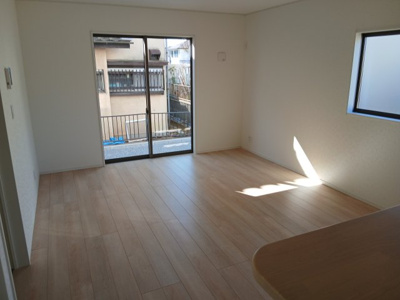 【居間・リビング】 | 鴻巣市筑波第５　 | ６号棟現地リビング（2026年02月02日）撮影