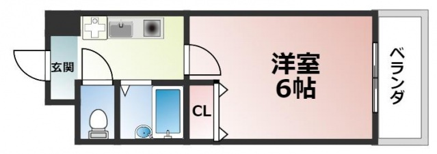 リップル　ルネ放出の間取り
