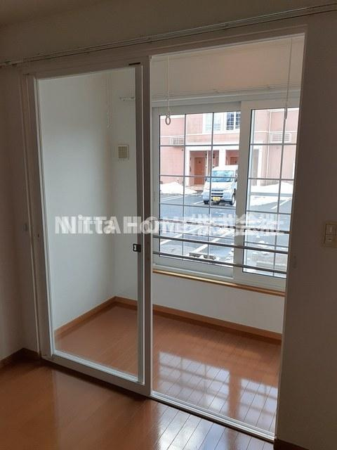 ボヌールＣのバルコニー