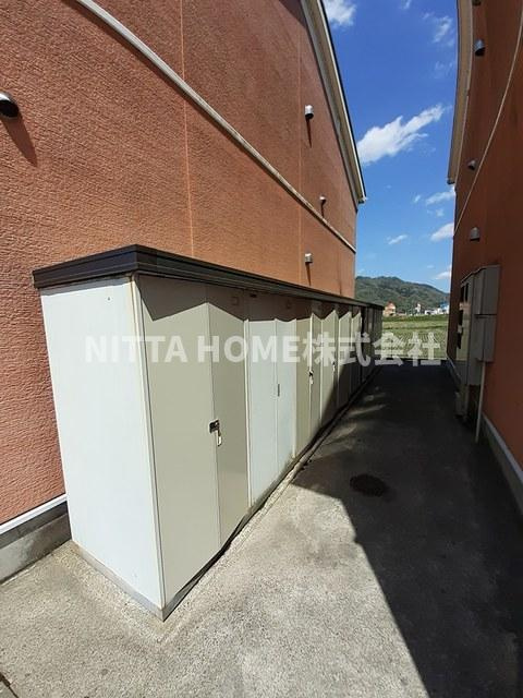 ボヌールＣの設備|外部トランクは無料で使用OK◎