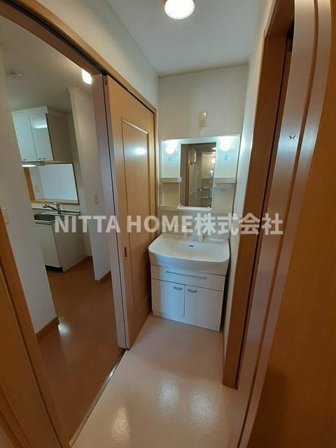 ボヌールＣの洗面所