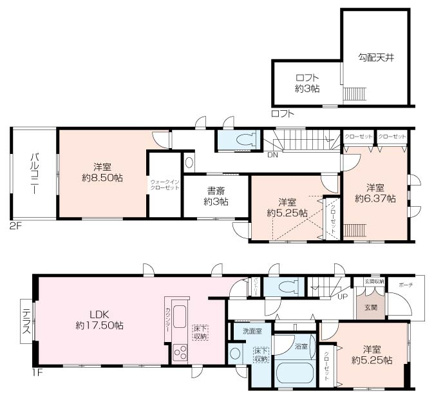 【小机駅から歩いて14分×耐震等級3 ×小机町2期新築戸建】の画像
