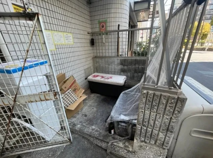 パークサイドカワイビルのその他共用部分|ゴミ捨て場