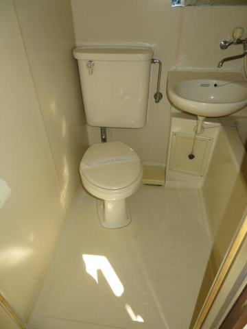 ハイツリベラルの洗面所