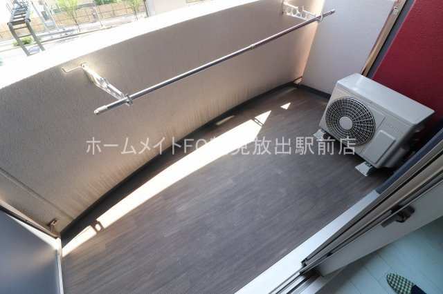 東大阪市高井田本通７丁目の賃貸マンションのバルコニー