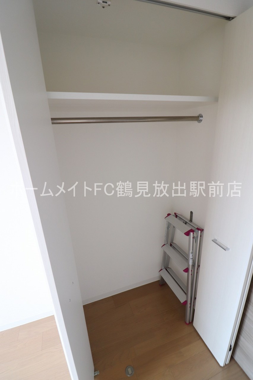 東大阪市高井田本通７丁目の賃貸マンションの収納