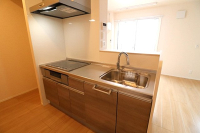 【キッチン】 | グリーンシード Ｂ | IHクッキングヒーター付きキッチン