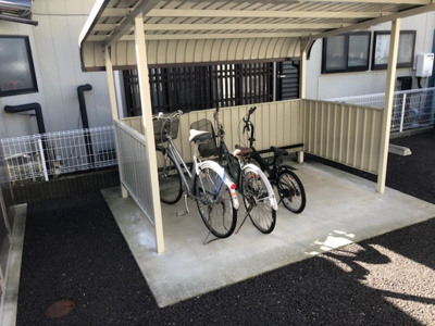 【その他共用部分】 | エレガンシエル | 駐輪場