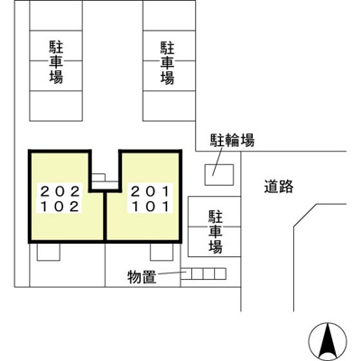 【区画図】 | スウィートアップルＢ
