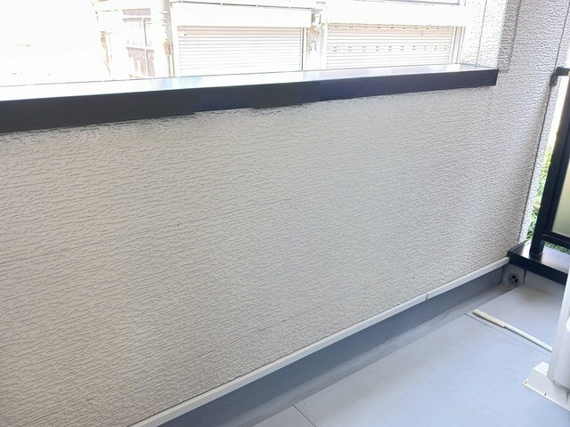 アラモードＦⅡのバルコニー