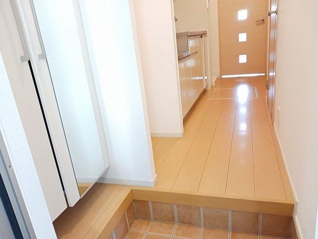 アラモードＦⅡの玄関