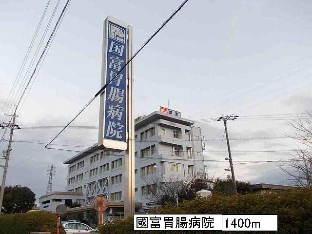 ブルーマウンテンⅢの周辺|國富胃腸病院まで1400m