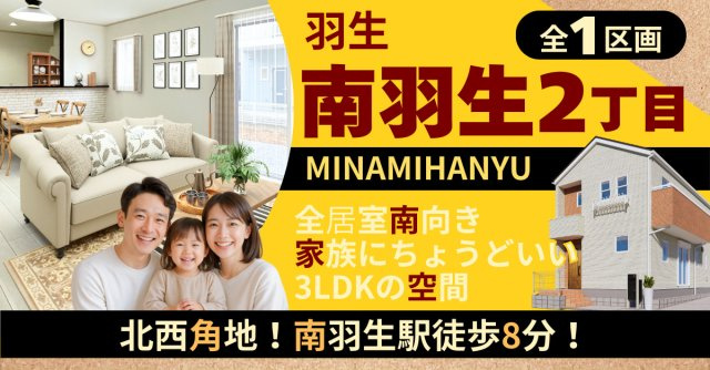 羽生市南羽生2丁目（全1区画）■ファイブイズタウン■の画像