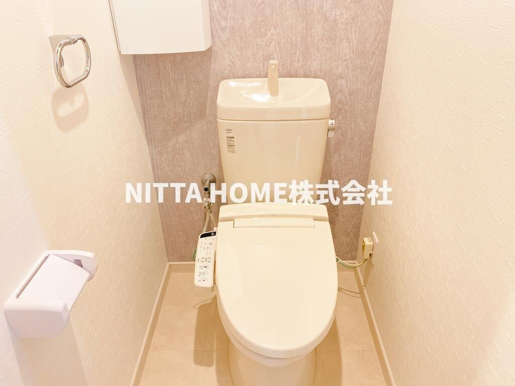 花太コーポ篠尾のトイレ|暖房洗浄機能付きのトイレです◇