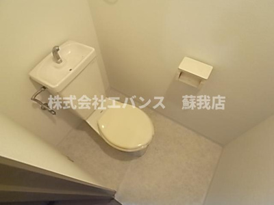 【トイレ】 | ロイヤルステージ本千葉 | 落ち着いた色調のトイレです