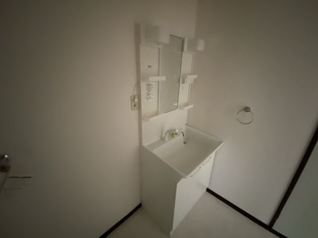 黒岩ハイツの洗面所