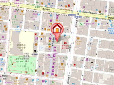 【地図】 | アーバネックス新御徒町駅前