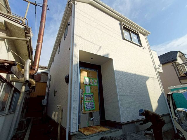 北葛飾郡松伏町　大字松伏　新築戸建　全1棟の前面道路含む現地写真|前面道路含む現地写真です