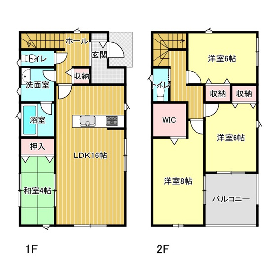 【間取り】 | 鈴鹿市若松北3丁目《2号棟》