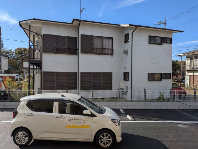 藤沢市大庭のアパートの展望