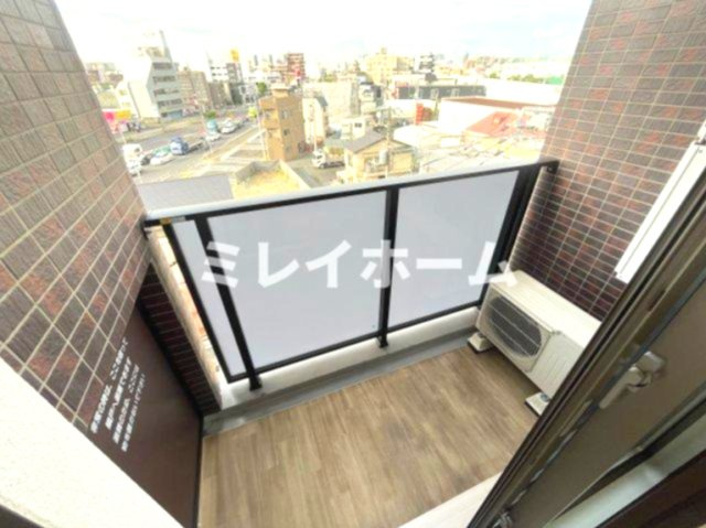 ドゥーエ蒲田南のバルコニー