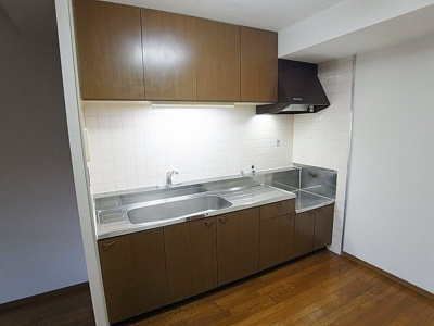 【キッチン】 | エトワール門口 | 横幅の広いガスキッチン