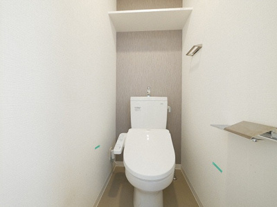 【トイレ】 | エスリード大阪京橋フロレゾン | 落ち着いた空間のトイレです