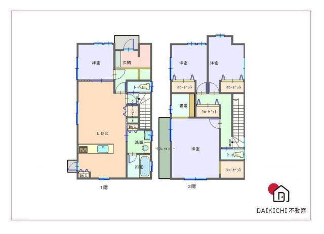 【間取り】 | 深谷市上原　中古戸建