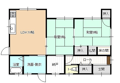 【間取り】 | 平生・高須