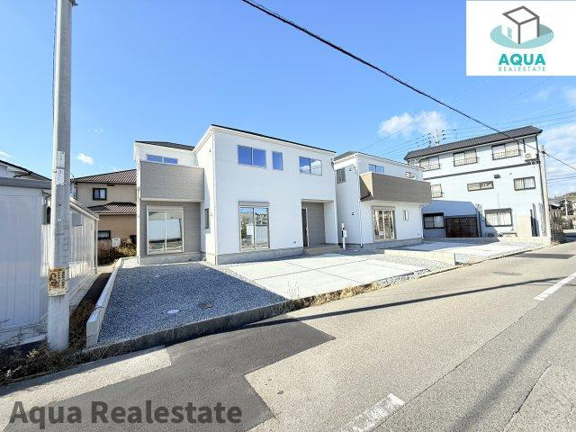 高松市上天神町新築戸建の前面道路含む現地写真|前面道路含む現地写真です